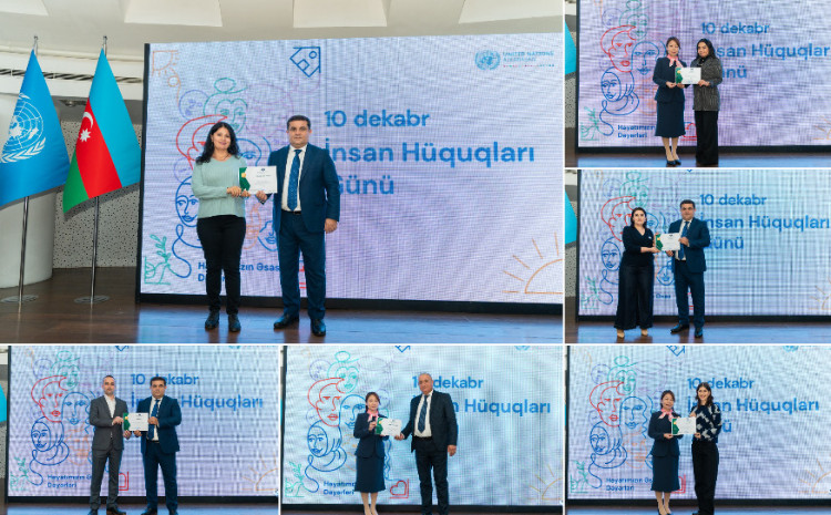 Jurnalist yazı müsabiqəsinin qalibləri mükafatlandırılıb 