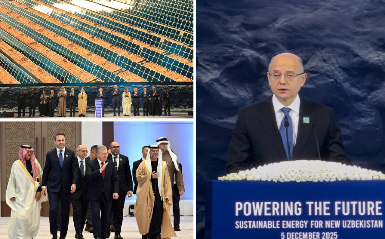 Energy Minister attended the ceremony of launching a joint project of SOCAR and Uzbekneftegaz in Tashkent 