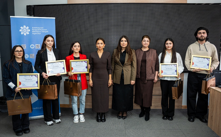 Победители конкурса контента «Creative Media - Baku» награждены 