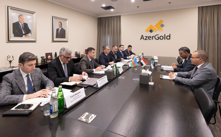 В «AzerGold» состоялась встреча с чрезвычайным и полномочным послом Судана в Азербайджане 