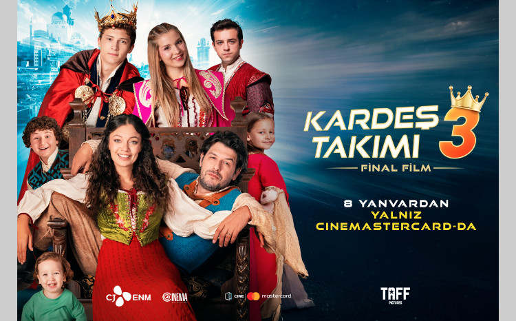 Турецкий семейный фильм «Kardeş Takımı 3» - эксклюзивно в CineMastercard - ВИДЕО