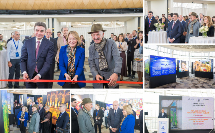 The Rising Light: REZA Exhibition Presented at Heydar Aliyev International Airport 