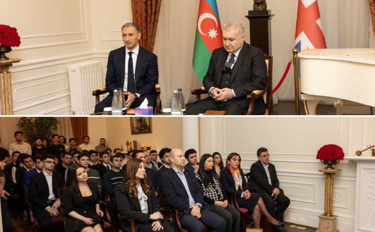 Minister Rashad Nabiyev Meets Azerbaijani Diaspora and Students in the UK Technology Sector 