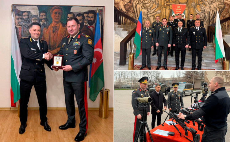 Azerbaijan Military Police delegation visits Bulgaria 