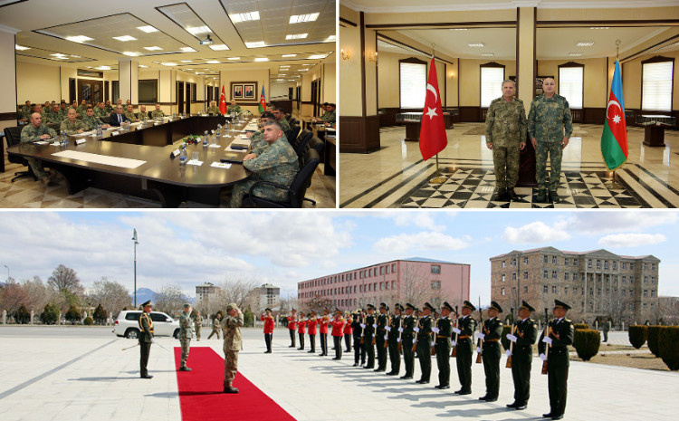 Turkish Land Forces Commander visits Combined Arms Army 