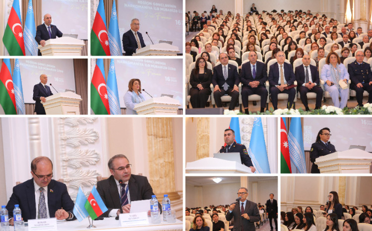 Sumqayıt şəhərində “Region gənclərinin narkomaniya ilə mübarizə üzrə II Forumu" keçirilib 