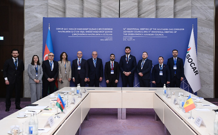 SOCAR President Meets with Minister of Energy of Moldova 