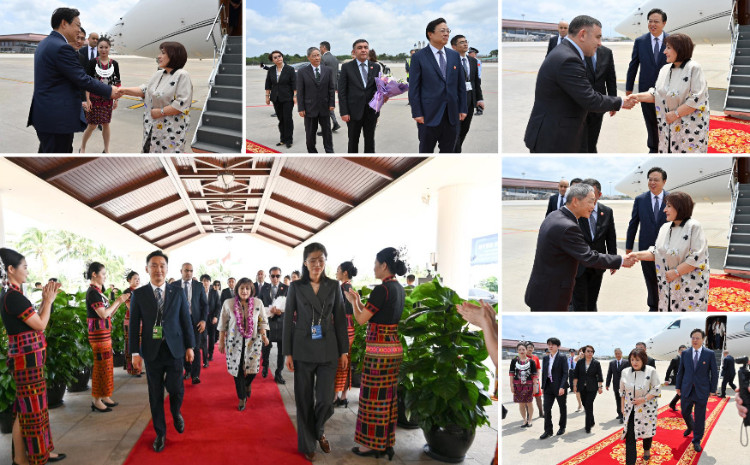Speaker of Milli Majlis Sahiba Gafarova Arrives in China on a Visit 