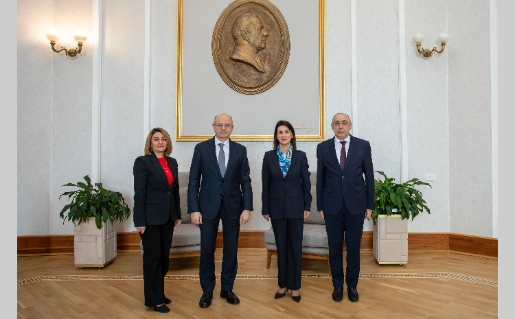 Energetika naziri İƏT Təmiz Enerji Mərkəzinin icraçı direktoru ilə görüşüb 