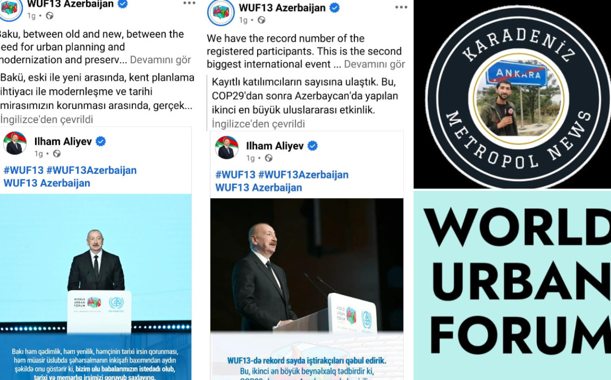 Bakıdan Dünyaya Mesaj: WUF13 və Bəşəriyyətin Yeni Şəhər Axtarışı 