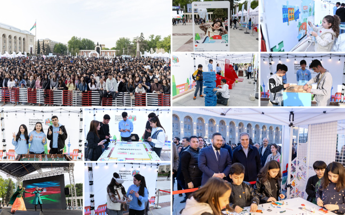 Gəncə şəhərində keçirilən WUF13 Festivalı ictimai proqramla yekunlaşıb 