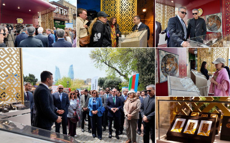 AzerGold’s gold and silver products showcased at the International Carpet Festival 