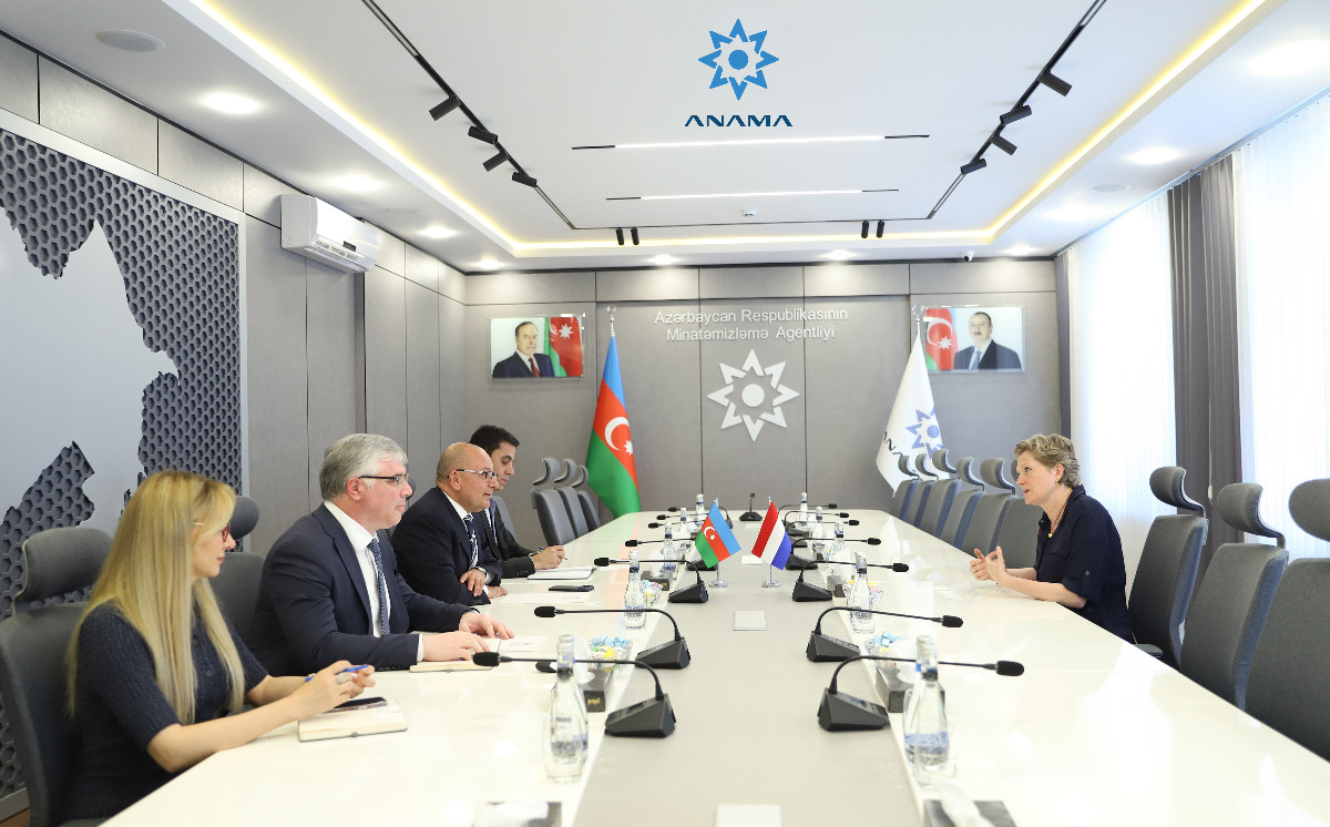 A meeting was held with the Ambassador of the Kingdom of the Netherlands 