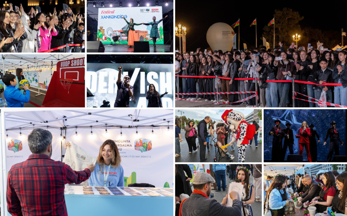 Xankəndi şəhərində keçirilən WUF13 Festivalı ictimai proqramla yekunlaşıb 
