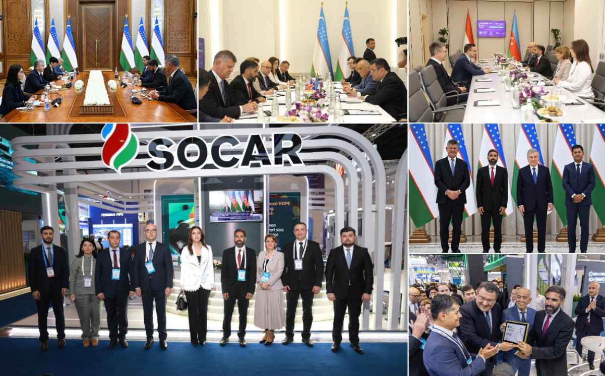 SOCAR-ın prezidenti “Özbəkistanın nefti və qazı” 28-ci beynəlxalq sərgi-konfransında iştirak edib 