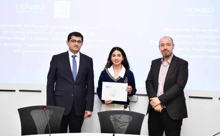 BSU Student Wins Azerbaijan Engineering Competition 