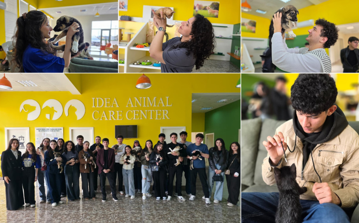 BSU Students Visit the IDEA Animal Care Center 