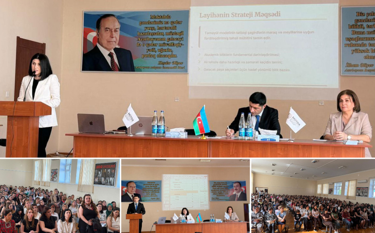Yeni təmayül tədris modeli ilə bağlı maarifləndirici görüş 