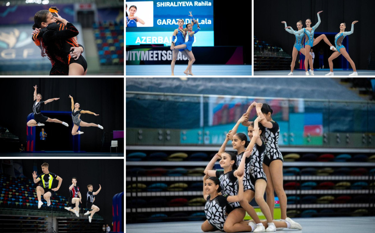 Second day of the International Tournament in Acrobatic and Aerobic Gymnastics comes to an end 