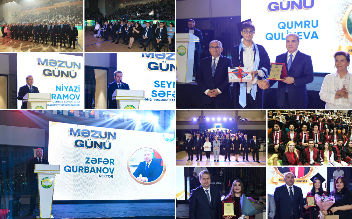 ADAU-da “Məzun günü” təntənə ilə qeyd olunub 