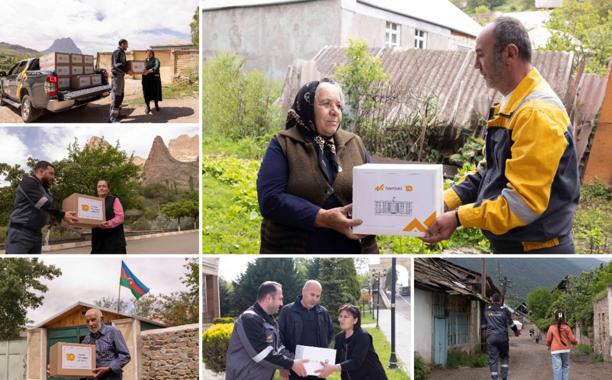 “AzerGold” CJSC organized social assistance campaigns in Dashkasan, Goygol, and Nakhchivan on the occasion of Gurban Holiday 
