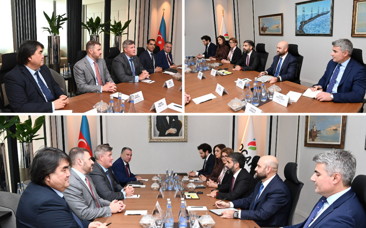 SOCAR-ın prezidenti “Chevron” şirkətinin Avrasiya biznes bölməsinin idarəedici direktoru ilə görüşüb 