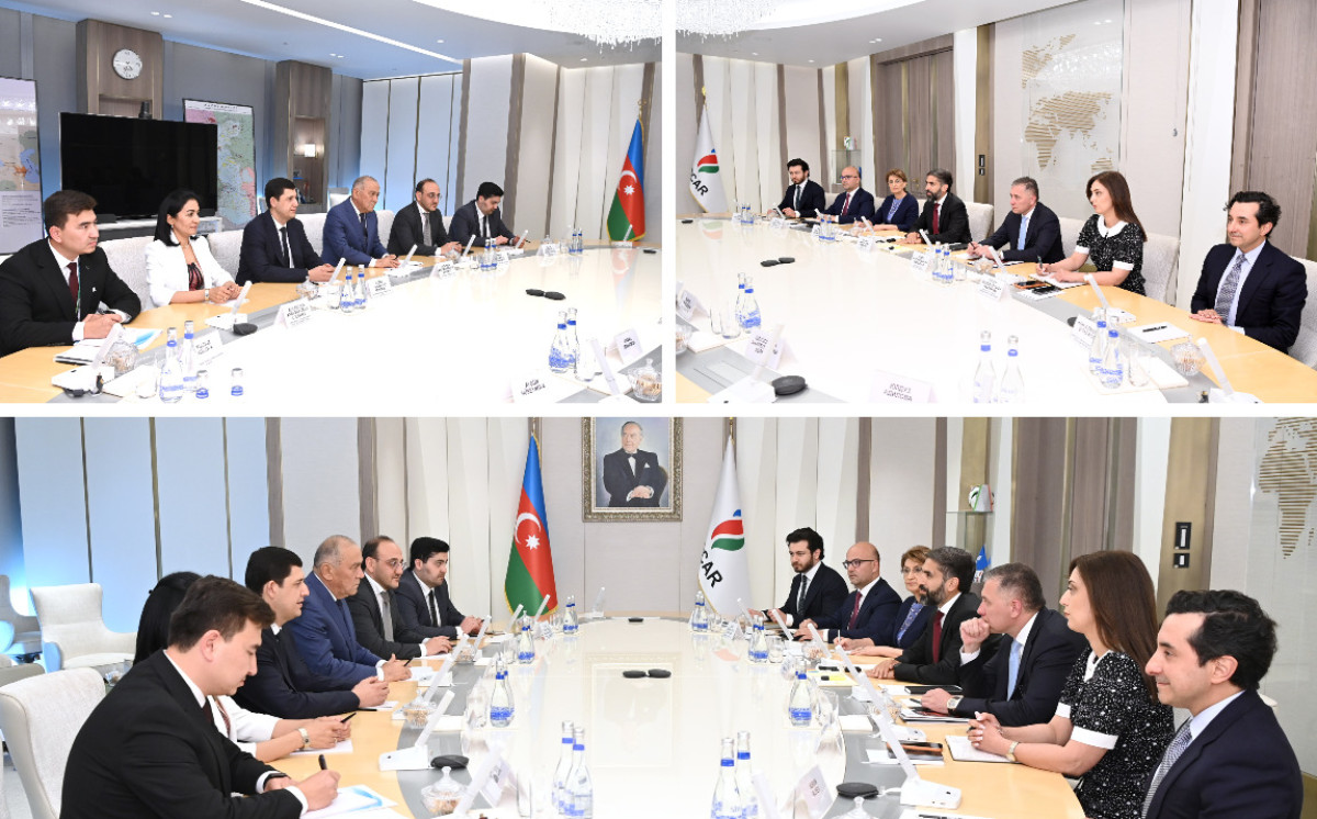 SOCAR-ın prezidenti “Uzbekneftegaz” şirkətinin idarə heyətinin sədri ilə görüşüb 