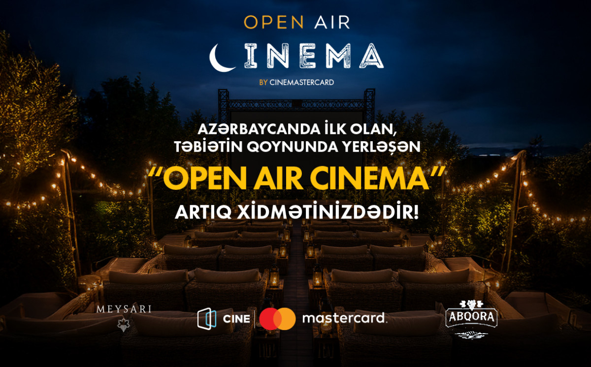 «CineMastercard» в Шемахе приглашает гостей на кинопоказы под открытым небом 