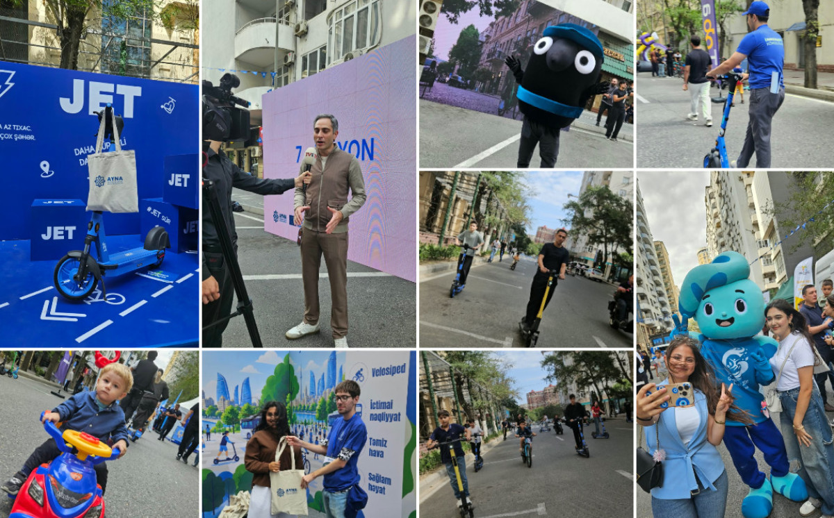 Micro-Mobility Days held in Baku - special offers available for users