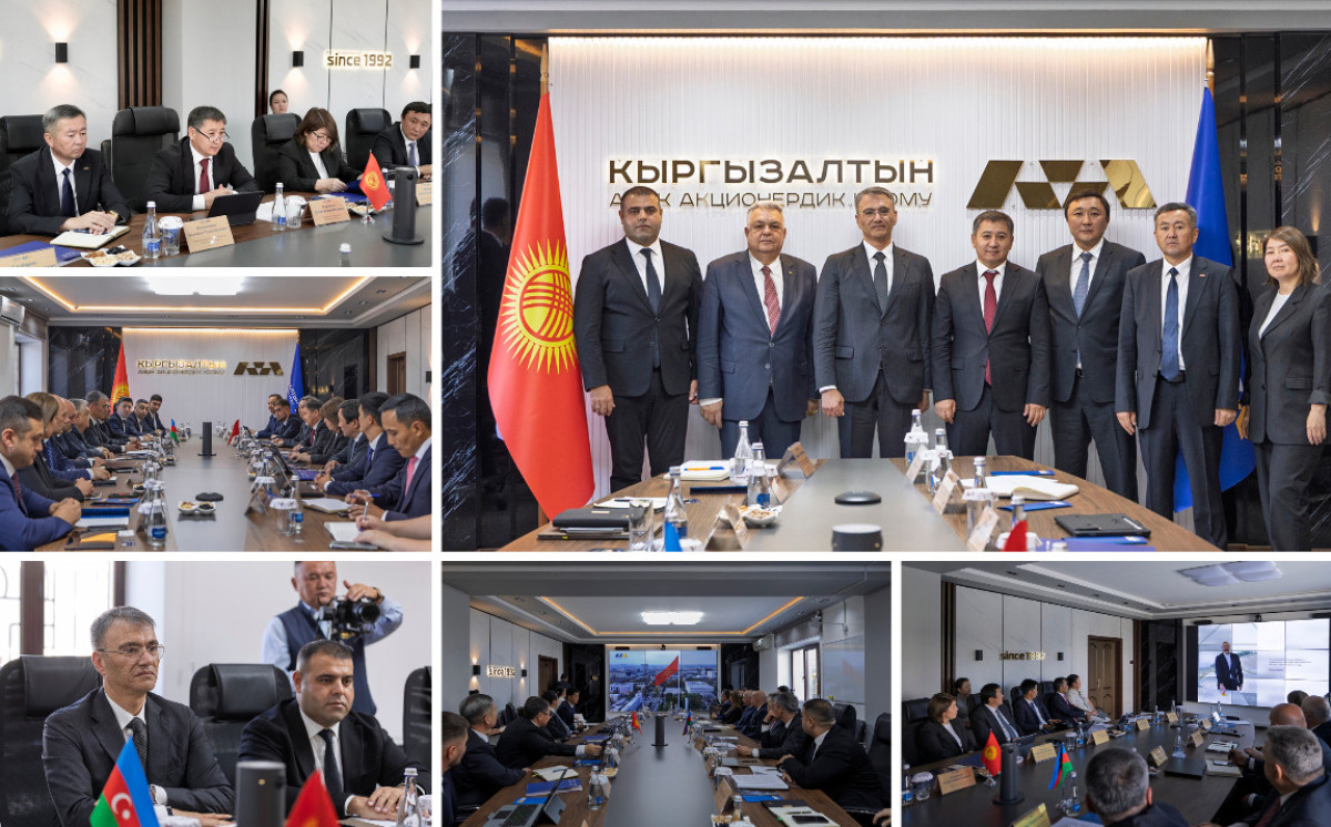 “AzerGold” və “Kyrgyzaltyn” şirkətləri Bişkekdə əməkdaşlıq perspektivlərini müzakirə ediblər 