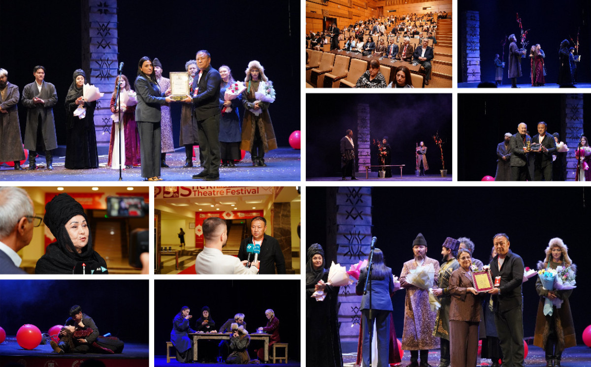 V Şəki Beynəlxalq Teatr Festivalında Kızılorda teatrı "Tufan" tamaşası ilə çıxış etdi 