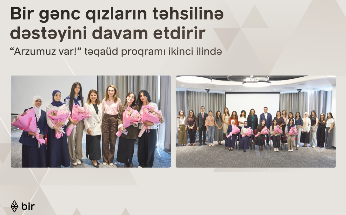Bir ekosistemi qızların təhsilinə dəstəyini davam etdirir: “Arzumuz var!” proqramı ilə daha 6 gənc tələbə adını qazanıb 