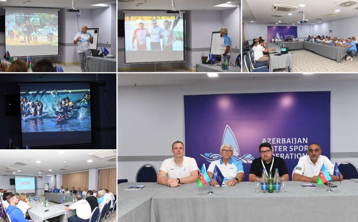 Mingəçevirdə kayak və kanoe marafonunun təqdimatı keçirilib 