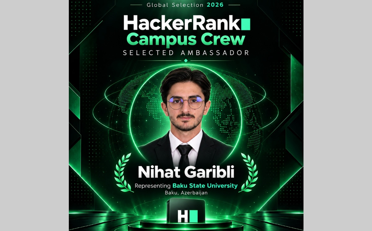 BSU Staff Member Selected for HackerRank Campus Crew 2026 