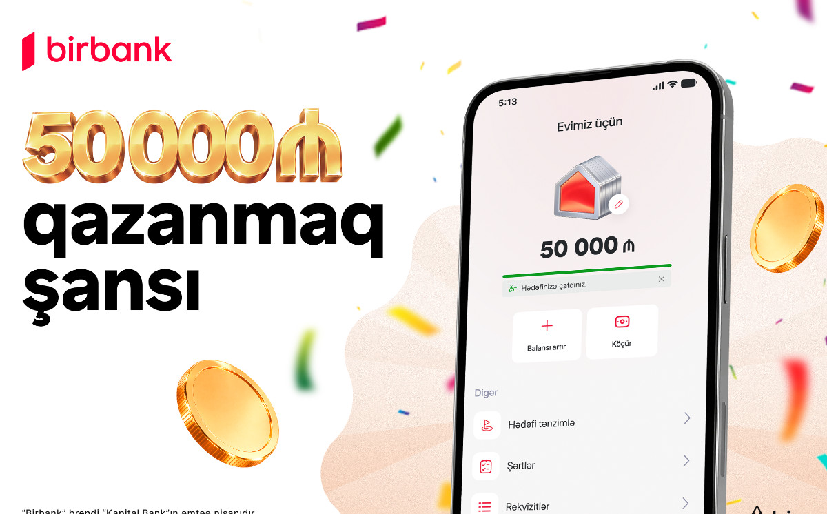 Birbank’s “Yığ və qazan” lottery: 507 winners to receive cash prizes 