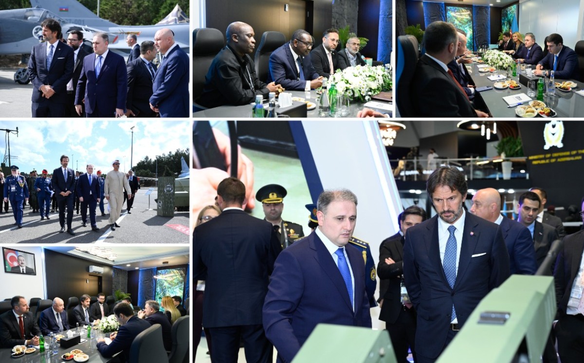 “ADEX-2026”nın ilk günündə bir sıra görüşlər keçirilib 