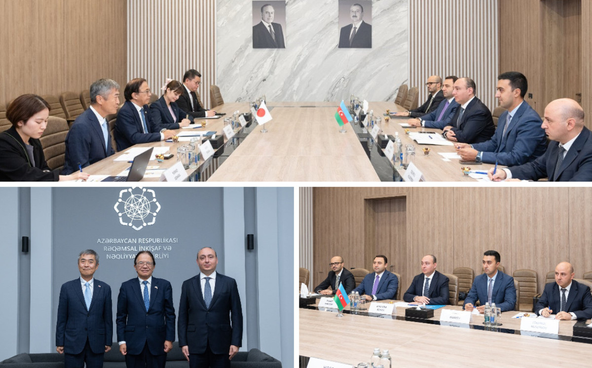 Meeting Held with Japanese Delegation at the Ministry of Digital Development and Transport 