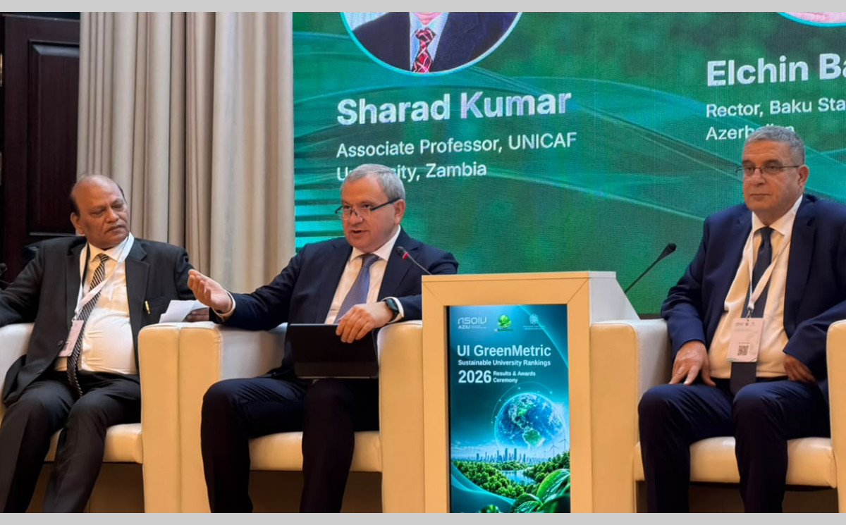 BDU rektoru “UI GreenMetric Sustainable University Rankings 2026” konfransının panel müzakirəsində iştirak edib 