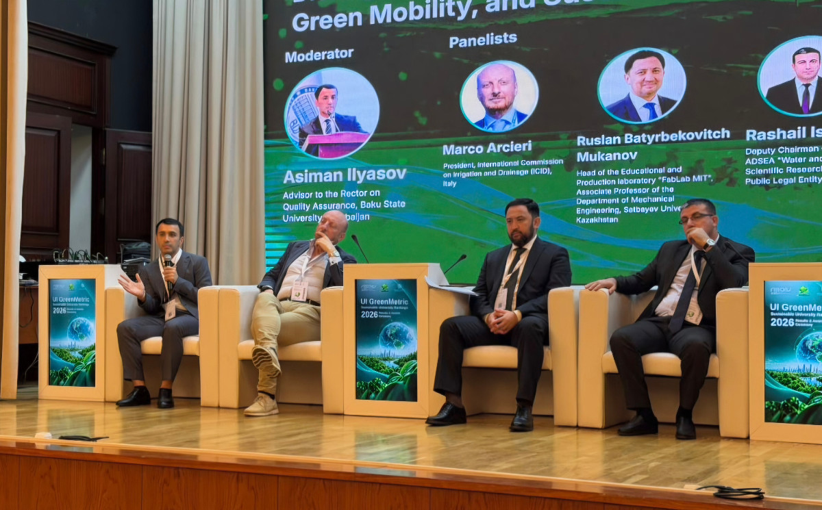 Советник ректора БГУ принял участие в дискуссии конференции UI GreenMetric Sustainable University Rankings 2026 