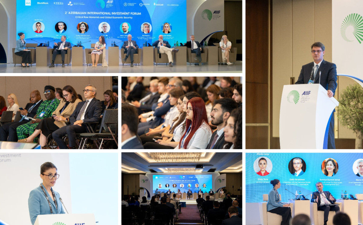 Critical Raw Materials and Global Economic Security Discussed at 2nd Azerbaijan International Investment Forum 