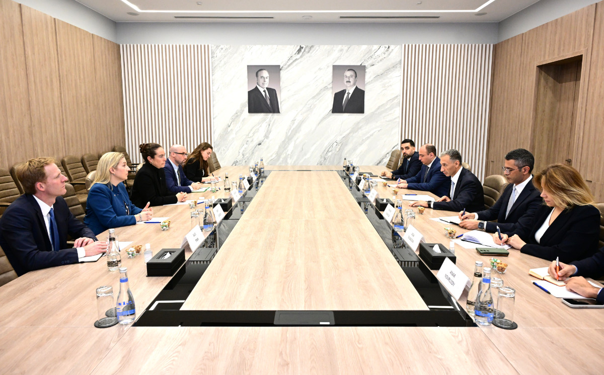 Minister Rashad Nabiyev Meets with Chief Policy Officer of the U.S. International Development Finance Corporation 