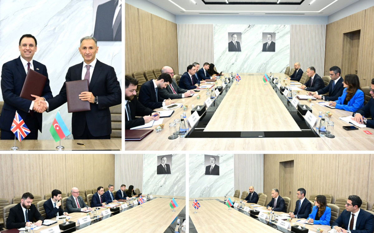 Rəşad Nəbiyev Böyük Britaniyanın ticarət üzrə dövlət naziri ilə görüşüb 