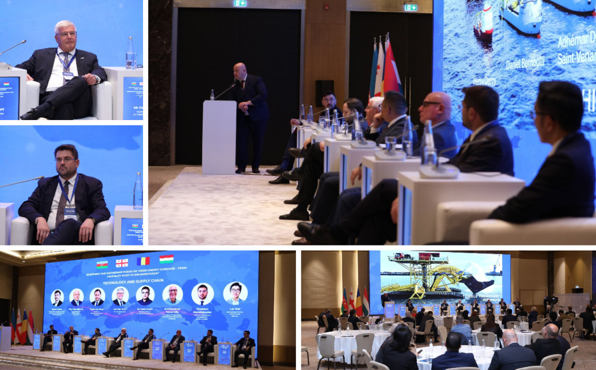 Technological solutions and supply opportunities were presented for the implementation of the Green Energy Corridor 
