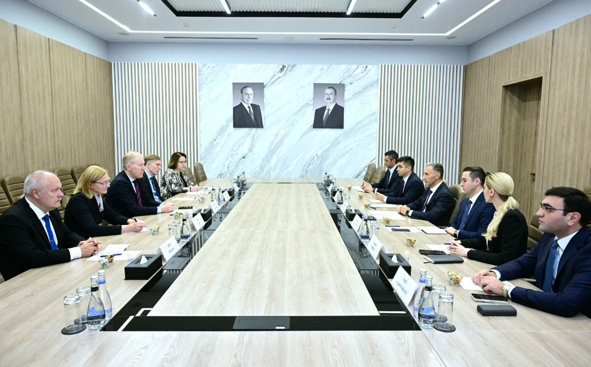 Nazir Rəşad Nəbiyev Estoniya Parlamentinin Xarici Əlaqələr Komitəsinin sədri ilə görüşüb 