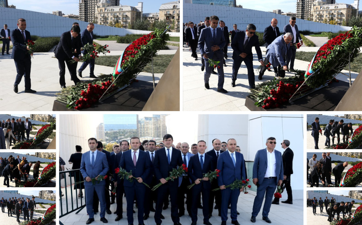 Komitə əməkdaşları Zəfər Parkını ziyarət ediblər 