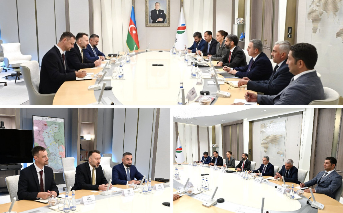 SOCAR President Meets with Halliburton President for the Eastern Hemisphere 