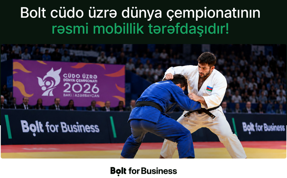 “Bolt” cüdo üzrə dünya çempionatının rəsmi mobillik tərəfdaşıdır 