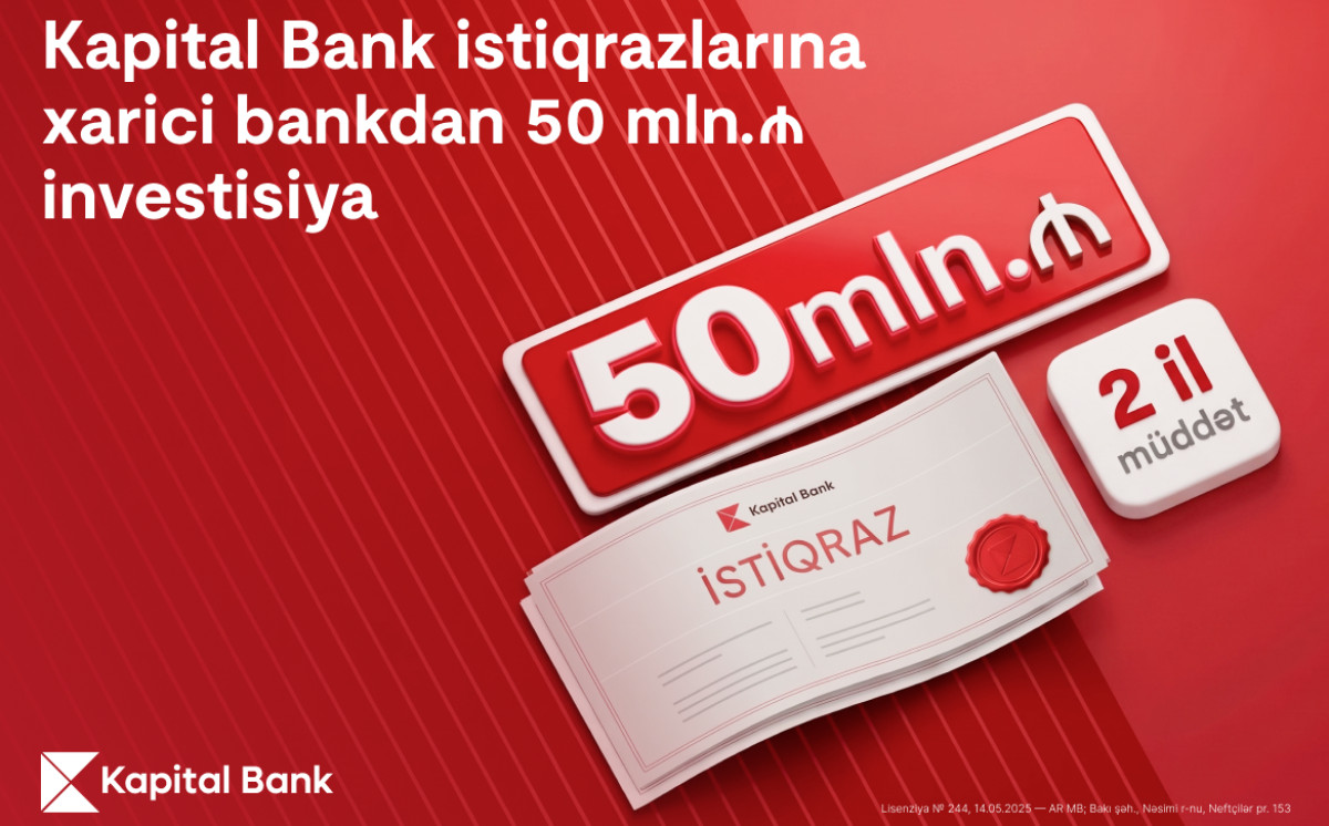 Kapital Bank istiqraz yerləşdirməsi ilə xarici investor bazarına çıxışını genişləndirib 