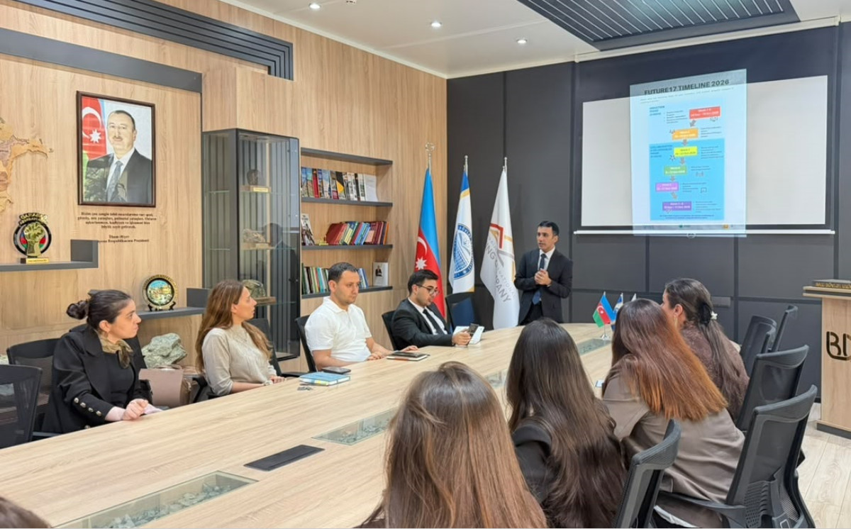 BDU-da "FUTURE17 Challenge" proqramının mentorları ilə ilkin görüş keçirilib 