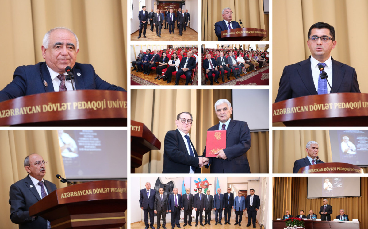 ADPU-da akademik Hüseyn Əhmədovun 100 illiyinə həsr olunmuş konfrans keçirilib 